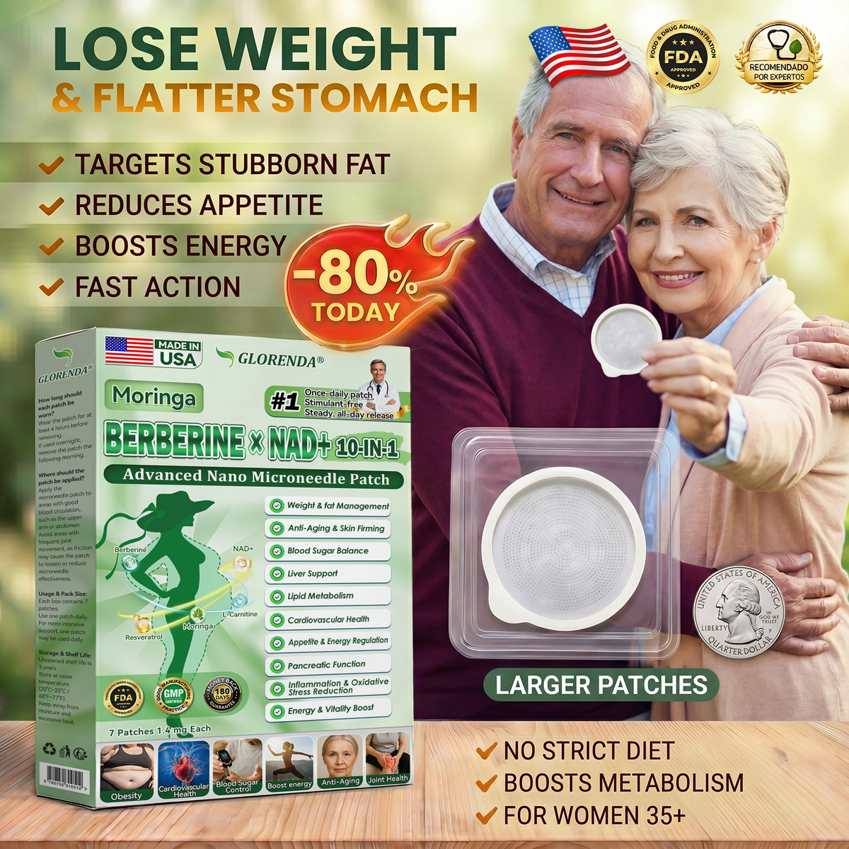 【 ⏰Last Day Promotion 70% OFF⏰】 𝐆𝐋𝐎𝑹𝑬𝑵𝑫𝗔®𝑴𝒐𝒓𝒊𝒏𝒈𝗮 · 𝗕𝗲𝗿𝗯𝗲𝗿𝙞𝙣𝙚 × 𝙉𝘼𝐃+ 𝟏𝟎-𝐢𝐧-𝟏 𝗔𝗱𝘃𝗮𝗻𝗰𝙚𝙙 𝙉𝙖𝙣𝙤 𝙈𝙞𝙘𝙧𝙤𝙣𝙚𝙚𝐝𝐥𝐞 𝐏𝐚𝐭𝙘𝙝🇺🇸(𝐉𝐮𝐬𝐭 𝐨𝐧𝐜𝐞 𝐚 𝐝𝐚𝐲, 𝐯𝐢𝐬𝐢𝐛𝐥𝐞 𝐜𝐡𝐚𝐧𝐠𝐞𝐬 𝐢𝐧 𝟕 𝐝𝐚𝐲𝐬） ✅ 𝐅𝐨𝐫 𝐨𝐛𝐞𝐬𝐢𝐭𝐲, 🅛🅞🅞🅢🅔 🅢🅚🅘🅝,𝐝𝐢𝐚𝐛𝐞𝐭𝐞𝐬, 𝐬𝐥𝐞𝐞𝐩 𝐚𝐩𝐧𝐞𝐚, 𝐣𝐨𝐢𝐧𝐭 𝐢𝐬𝐬𝐮𝐞𝐬, 𝐚𝐧𝐝 𝐦𝐨𝐫𝐞
