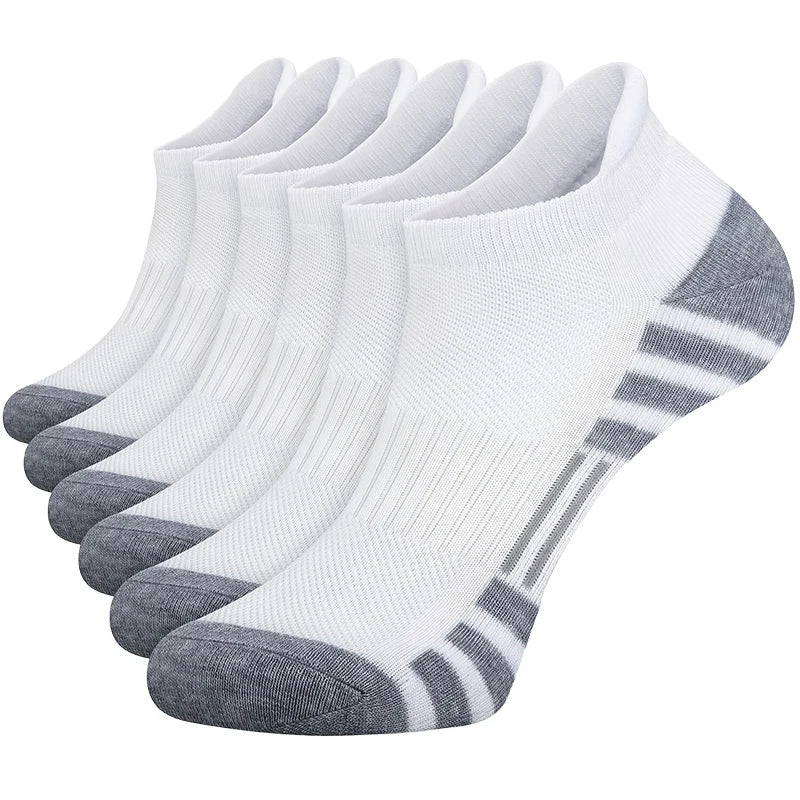 6/12 Pairs Men’s Gym Outdoor Socks – Comfortable & Durable