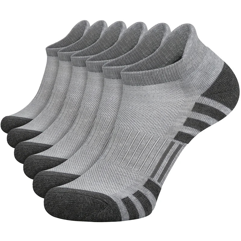 6/12 Pairs Men’s Gym Outdoor Socks – Comfortable & Durable