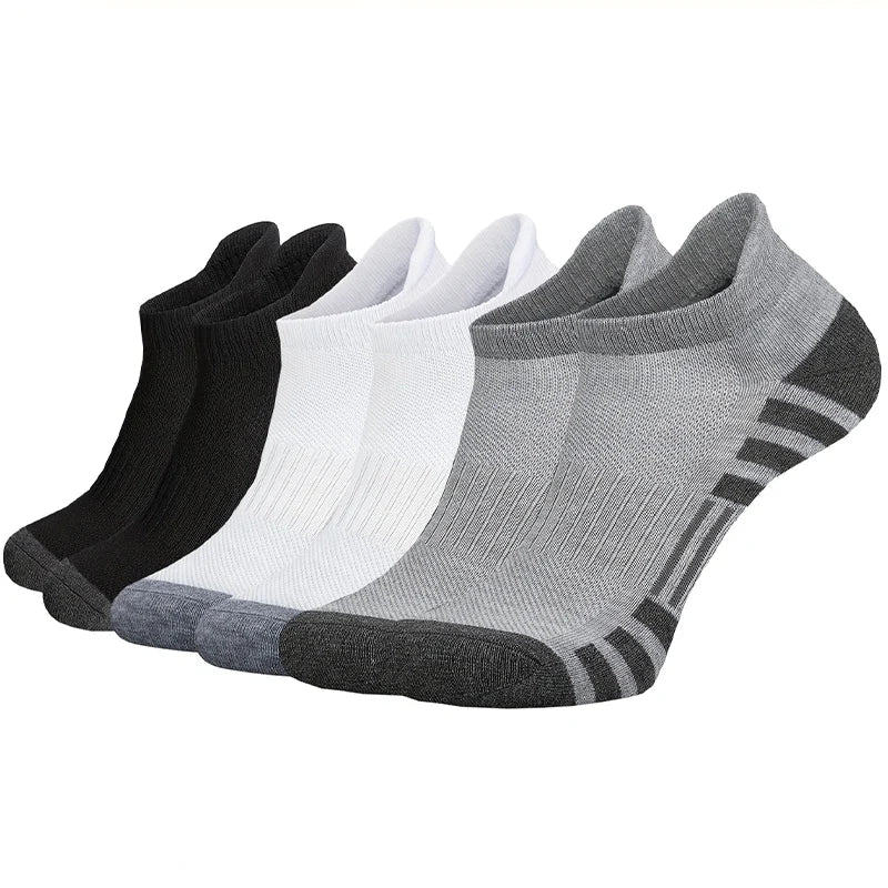 6/12 Pairs Men’s Gym Outdoor Socks – Comfortable & Durable